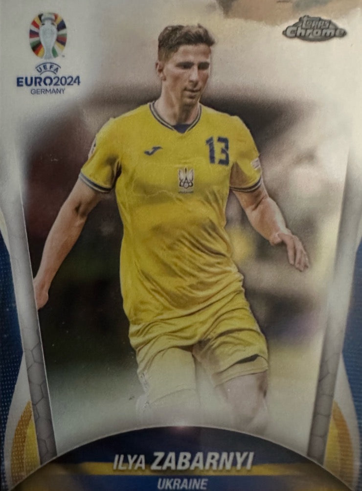 Euro 2024 Topps Chrome Mancolista - Scegli Card Base da 76 a 150