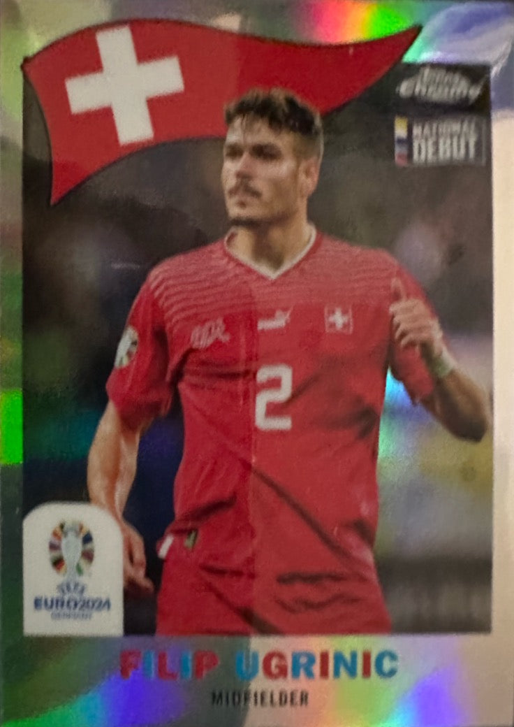 Euro 2024 Topps Chrome Mancolista - Scegli Card TC CC DB NN Refractor