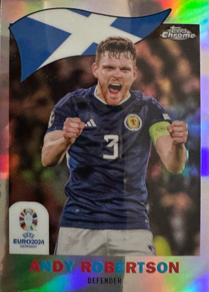 Euro 2024 Topps Chrome Mancolista - Scegli Card TC CC DB NN Refractor