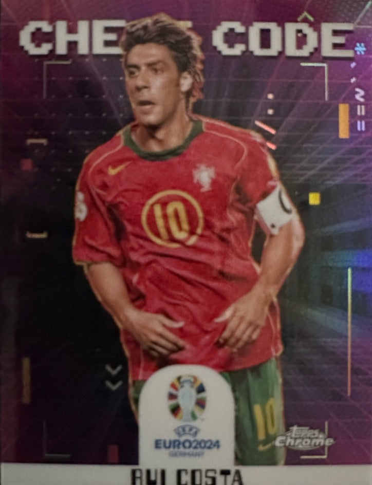 Euro 2024 Topps Chrome Mancolista - Scegli Card TC CC DB NN Refractor