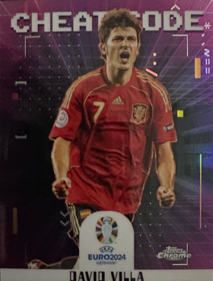 Euro 2024 Topps Chrome Mancolista - Scegli Card TC CC DB NN Refractor