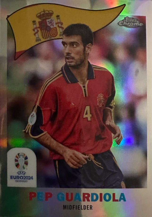 Euro 2024 Topps Chrome Mancolista - Scegli Card TC CC DB NN Refractor