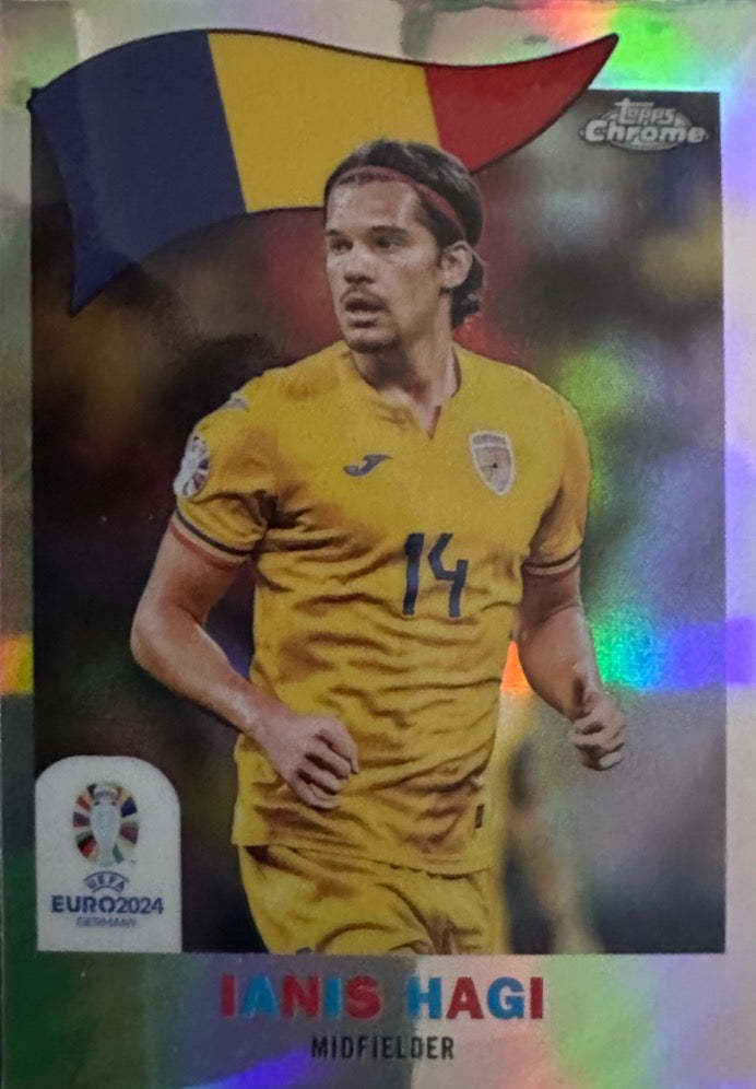 Euro 2024 Topps Chrome Mancolista - Scegli Card TC CC DB NN Refractor