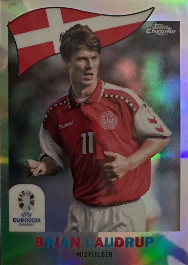 Euro 2024 Topps Chrome Mancolista - Scegli Card TC CC DB NN Refractor