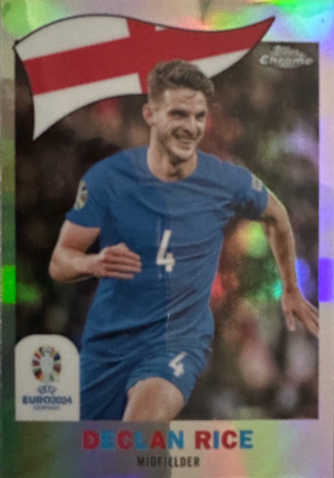 Euro 2024 Topps Chrome Mancolista - Scegli Card TC CC DB NN Refractor