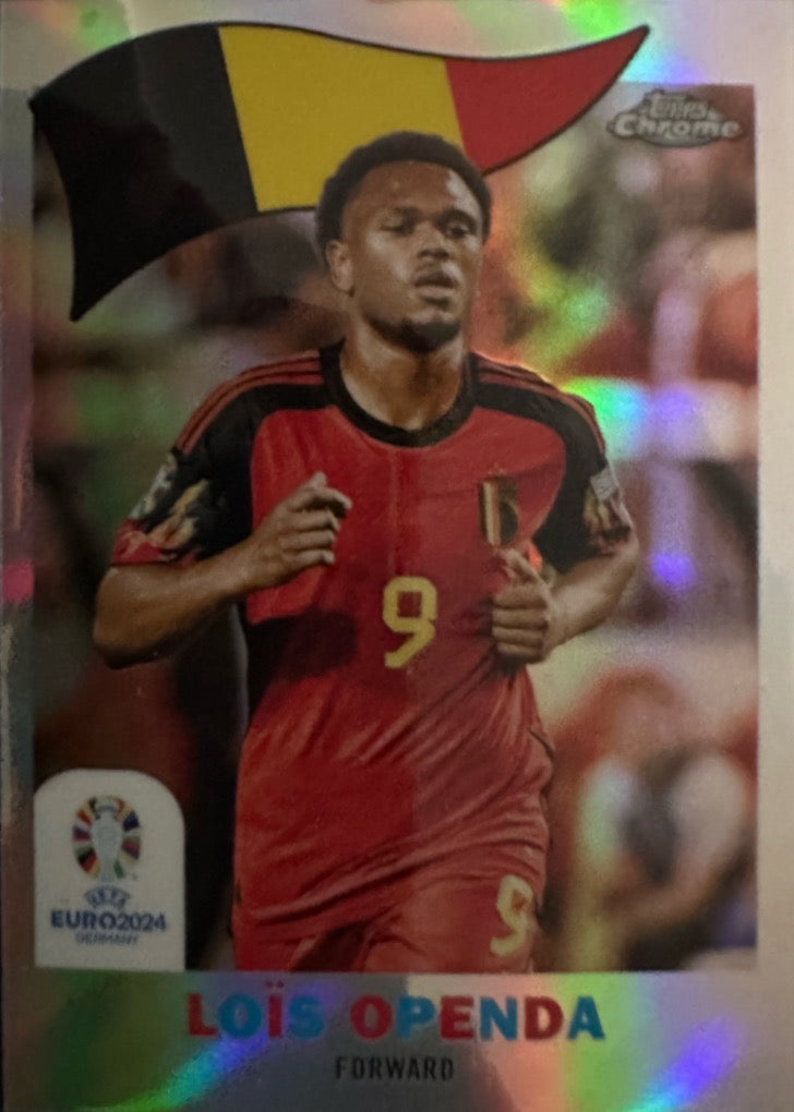 Euro 2024 Topps Chrome Mancolista - Scegli Card TC CC DB NN Refractor