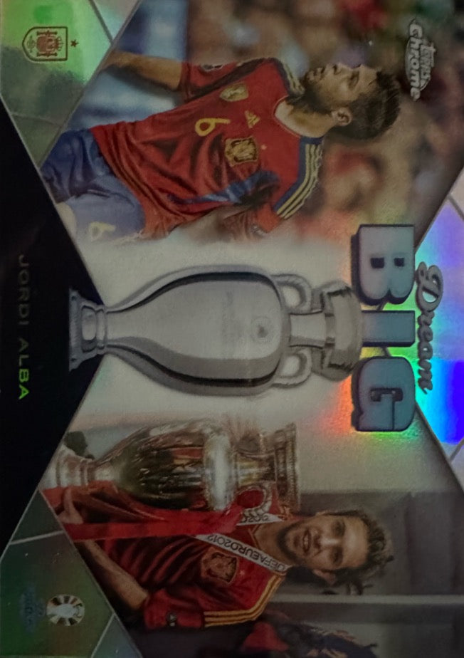 Euro 2024 Topps Chrome Mancolista - Scegli Card TC CC DB NN Refractor