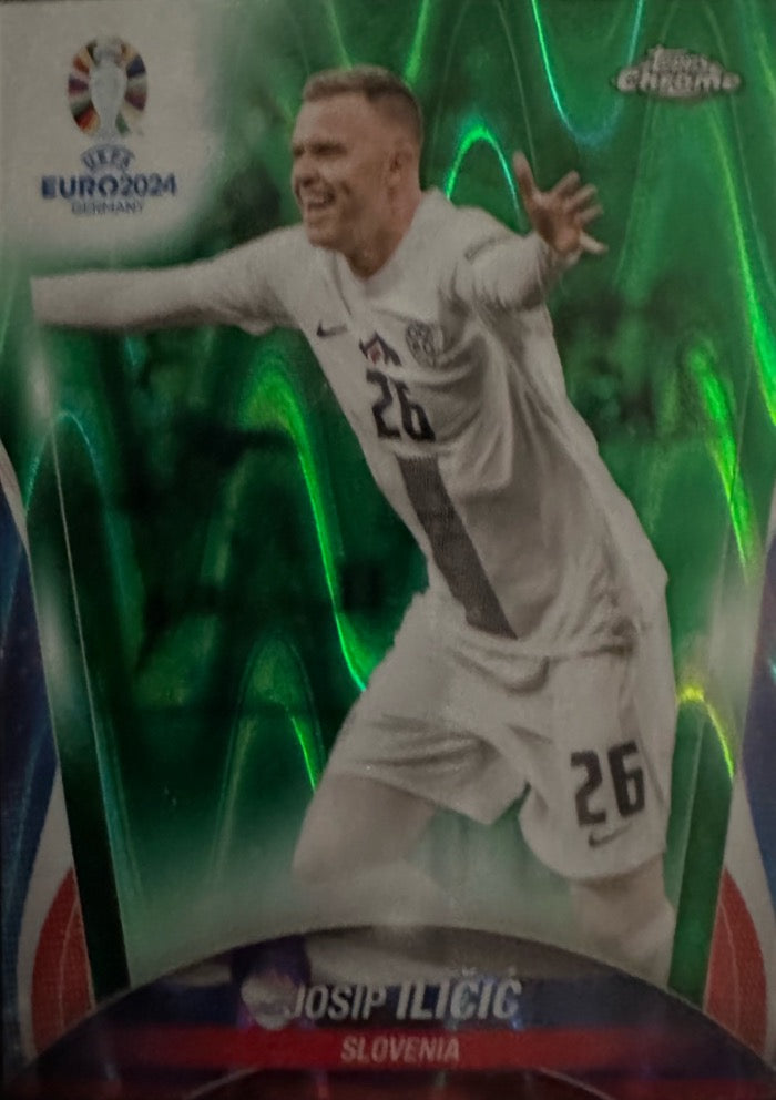 Euro 2024 Topps Chrome Mancolista - Scegli Card TC CC DB NN Refractor