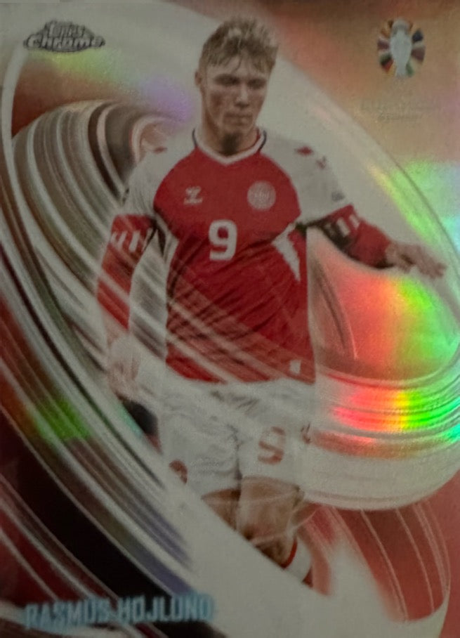 Euro 2024 Topps Chrome Mancolista - Scegli Card TC CC DB NN Refractor