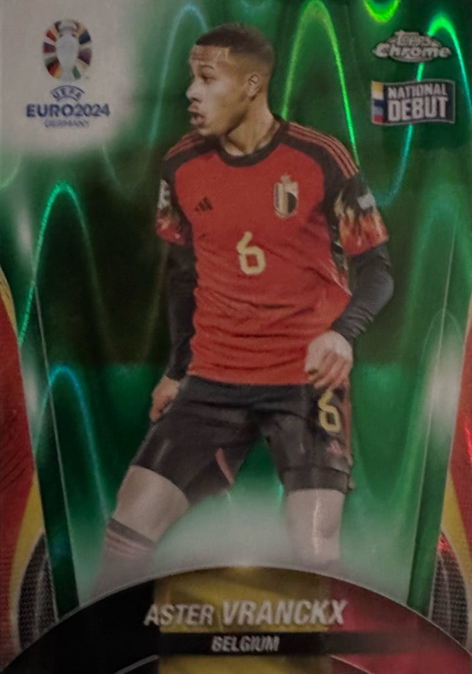 Euro 2024 Topps Chrome Mancolista - Scegli Card TC CC DB NN Refractor