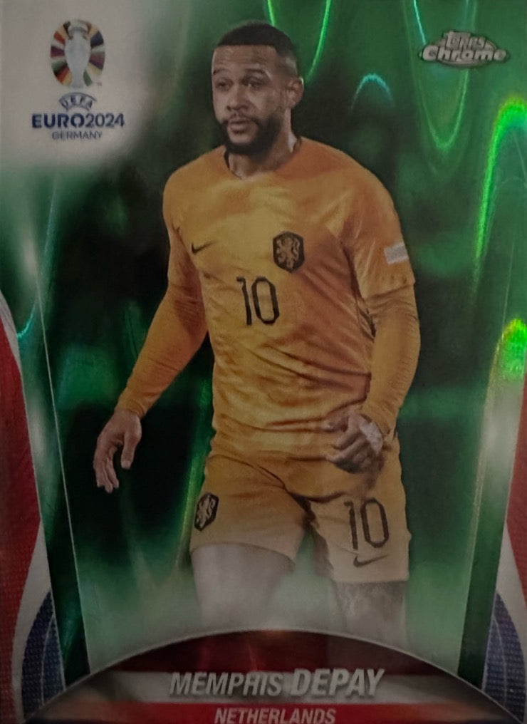 Euro 2024 Topps Chrome Mancolista - Scegli Card TC CC DB NN Refractor