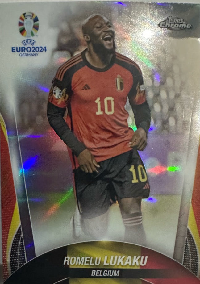 Euro 2024 Topps Chrome Mancolista - Scegli Card TC CC DB NN Refractor