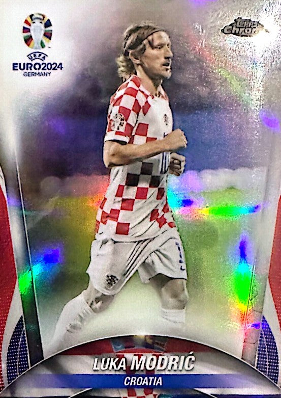 Euro 2024 Topps Chrome Mancolista - Scegli Card TC CC DB NN Refractor