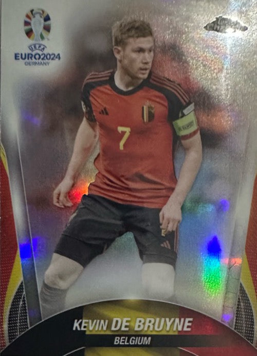 Euro 2024 Topps Chrome Mancolista - Scegli Card TC CC DB NN Refractor