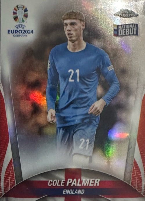 Euro 2024 Topps Chrome Mancolista - Scegli Card TC CC DB NN Refractor