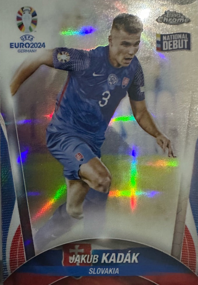 Euro 2024 Topps Chrome Mancolista - Scegli Card TC CC DB NN Refractor