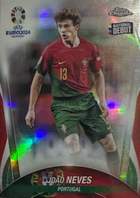 Euro 2024 Topps Chrome Mancolista - Scegli Card TC CC DB NN Refractor