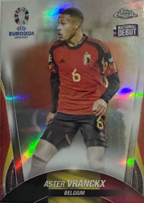 Euro 2024 Topps Chrome Mancolista - Scegli Card TC CC DB NN Refractor