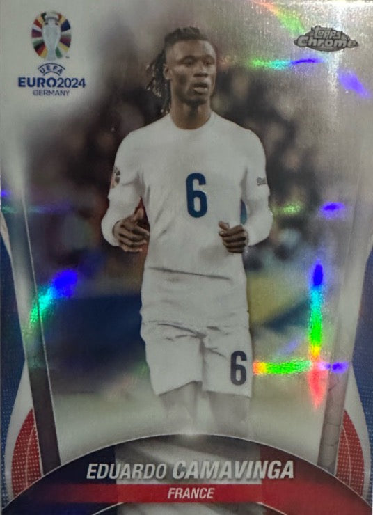 Euro 2024 Topps Chrome Mancolista - Scegli Card TC CC DB NN Refractor