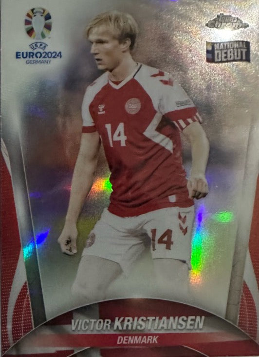 Euro 2024 Topps Chrome Mancolista - Scegli Card TC CC DB NN Refractor