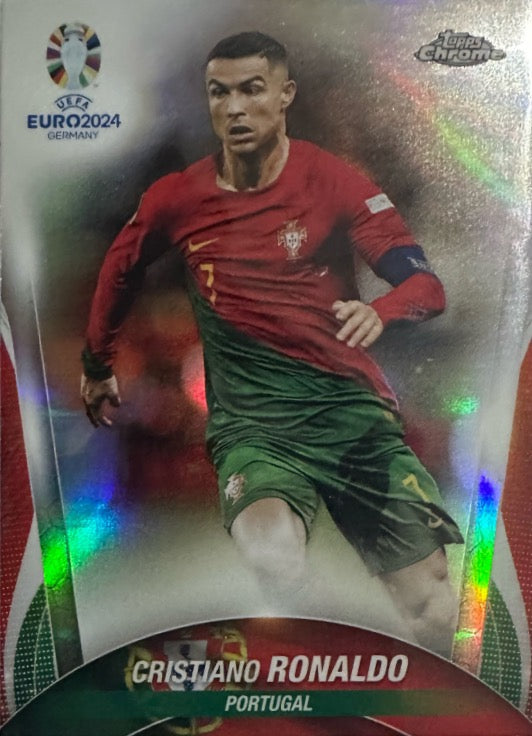 Euro 2024 Topps Chrome Mancolista - Scegli Card TC CC DB NN Refractor