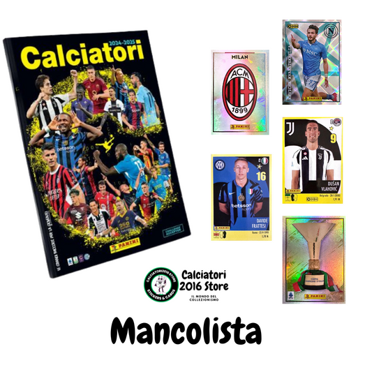 Calciatori Panini 2024/25 mancolista - Scegli figurina da 701 a 721 Slogan