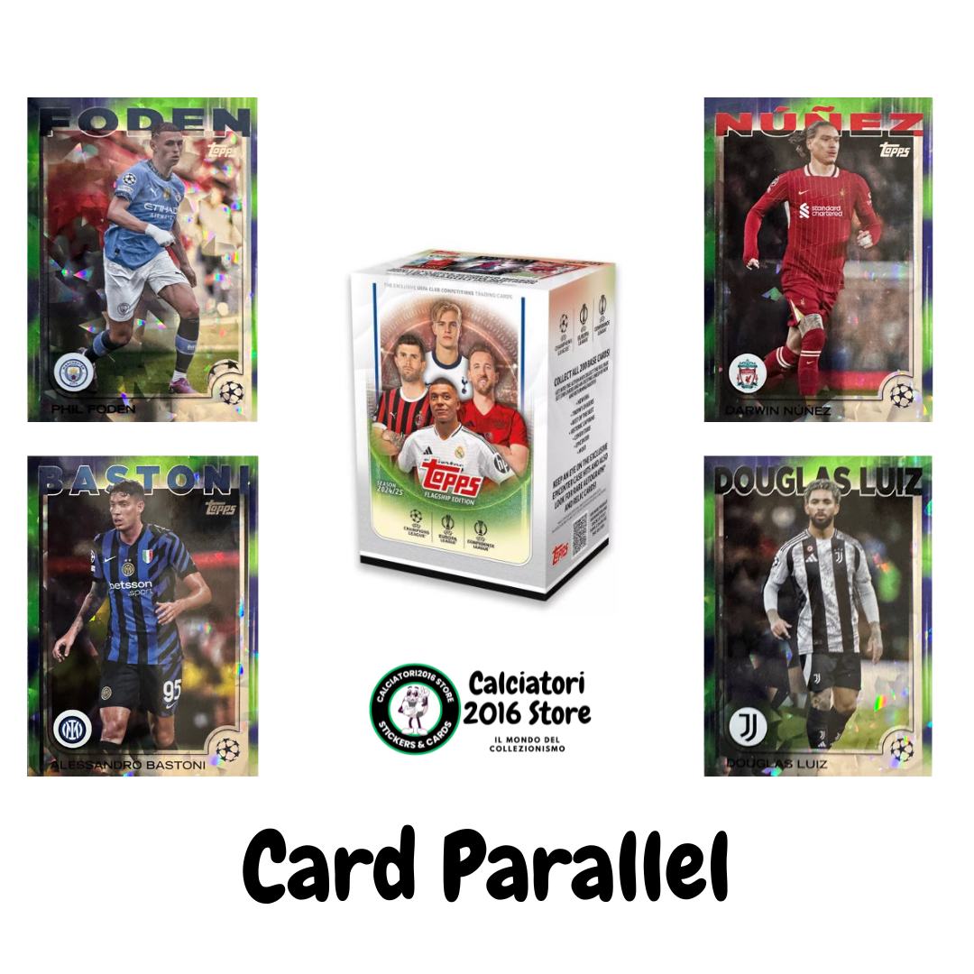 Topps UCC Uefa Club Competions mancolista - Scegli Card Parallel Parte 1