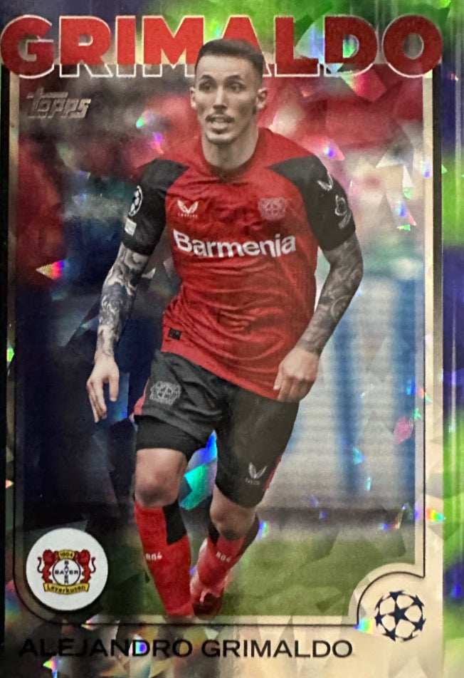 Topps UCC Uefa Club Competions mancolista - Scegli Card Parallel Parte 1