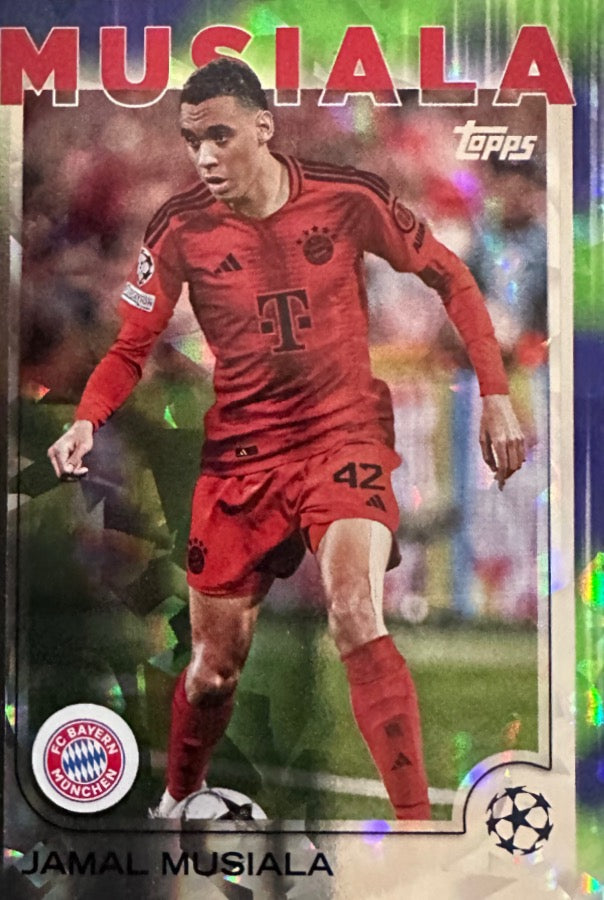 Topps UCC Uefa Club Competions mancolista - Scegli Card Parallel Parte 1