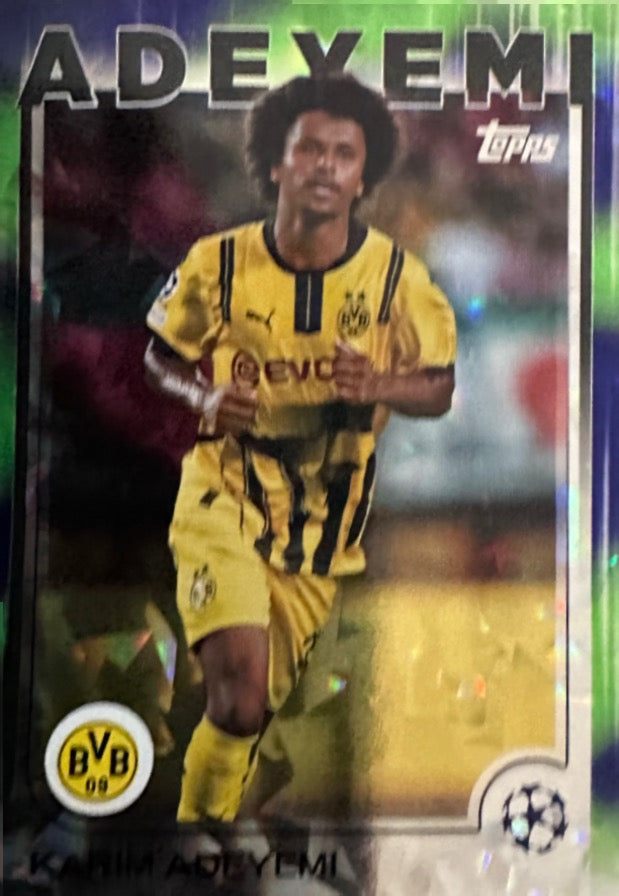 Topps UCC Uefa Club Competions mancolista - Scegli Card Parallel Parte 1