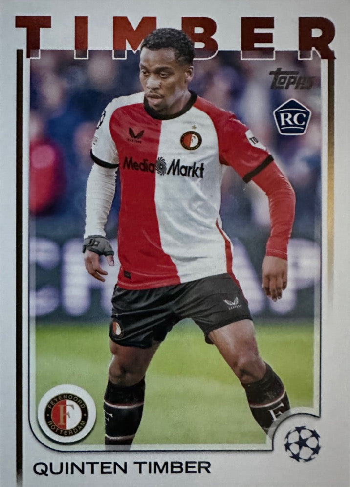 Topps UCC Uefa Club Competions mancolista - Scegli Card da 1 a 100