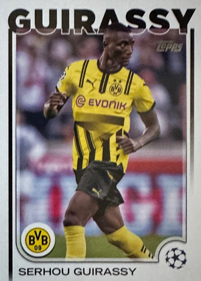 Topps UCC Uefa Club Competions mancolista - Scegli Card da 1 a 100