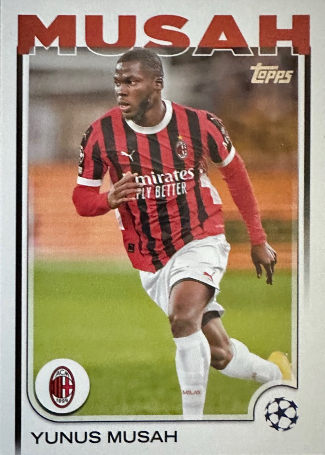 Topps UCC Uefa Club Competions mancolista - Scegli Card da 1 a 100