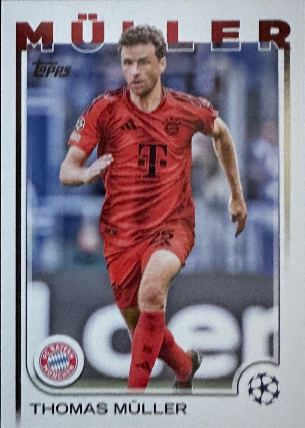 Topps UCC Uefa Club Competions mancolista - Scegli Card da 1 a 100