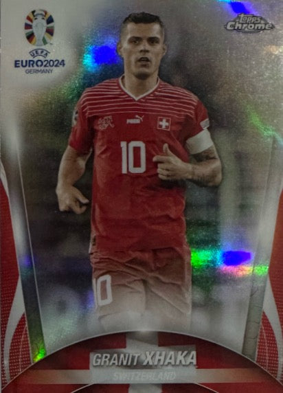 Euro 2024 Topps Chrome Mancolista - Scegli Card TC CC DB NN Refractor