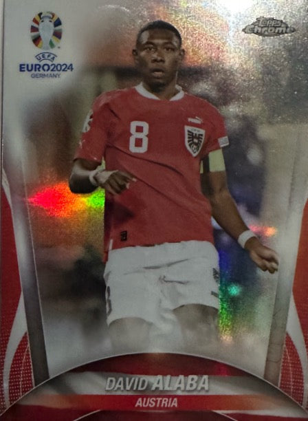 Euro 2024 Topps Chrome Mancolista - Scegli Card TC CC DB NN Refractor