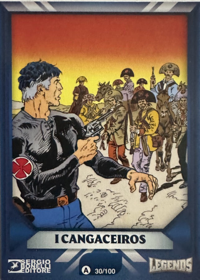 Sergio Bonelli Legends Gedis Mancolista Card Blu - Scegli da 1 a 100