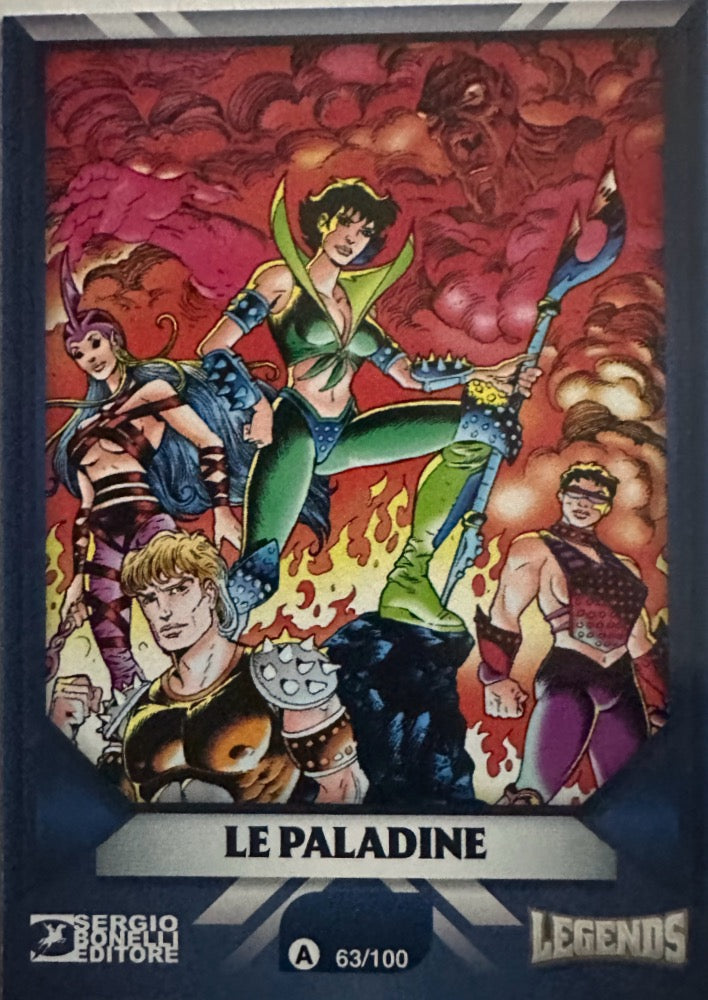 Sergio Bonelli Legends Gedis Mancolista Card Blu - Scegli da 1 a 100