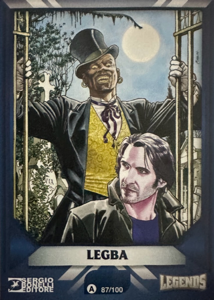 Sergio Bonelli Legends Gedis Mancolista Card Blu - Scegli da 1 a 100