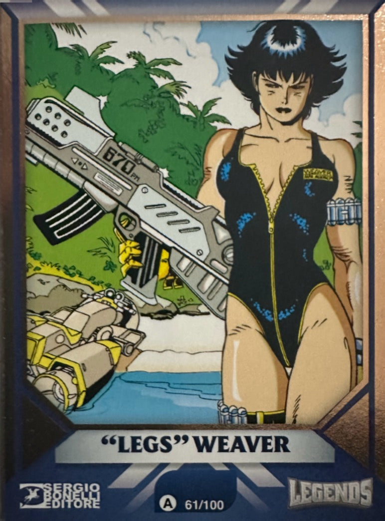 Sergio Bonelli Legends Gedis Mancolista Card Bronzo - Scegli da 1 a 100