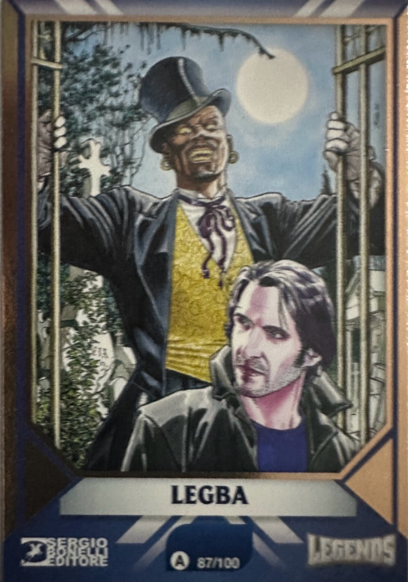 Sergio Bonelli Legends Gedis Mancolista Card Bronzo - Scegli da 1 a 100