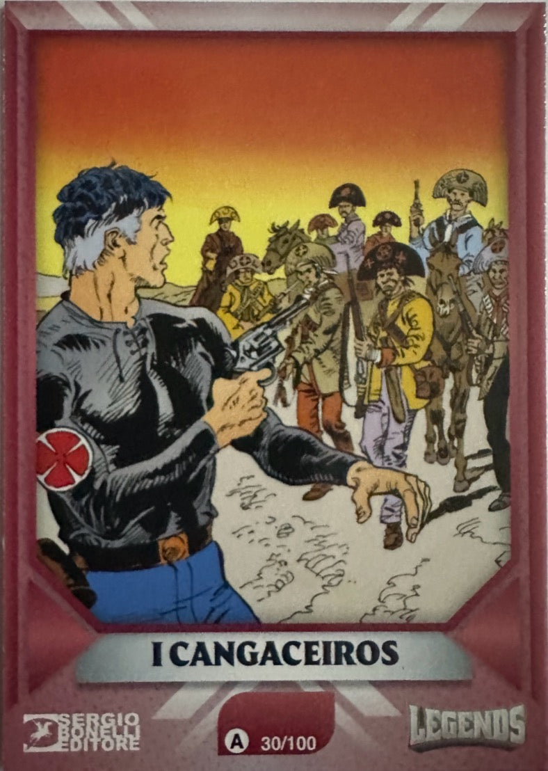 Sergio Bonelli Legends Gedis Mancolista Card Rosse - Scegli da 1 a 100