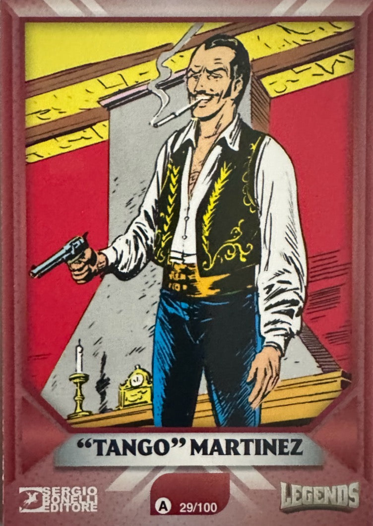 Sergio Bonelli Legends Gedis Mancolista Card Rosse - Scegli da 1 a 100