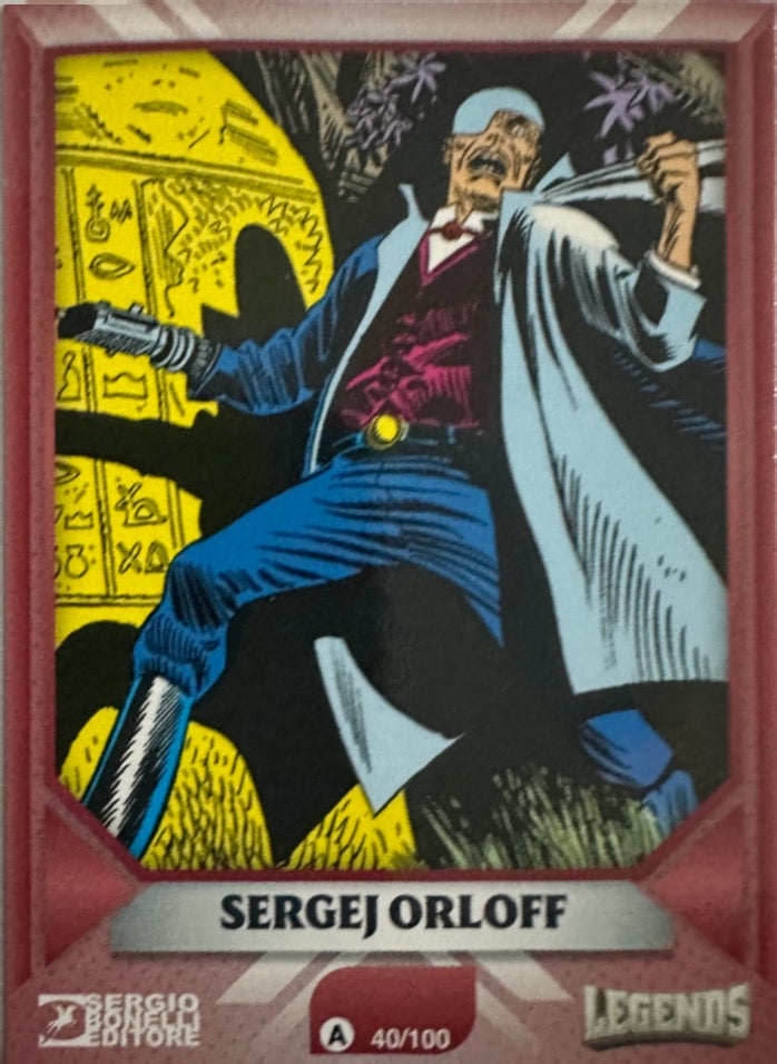 Sergio Bonelli Legends Gedis Mancolista Card Rosse - Scegli da 1 a 100