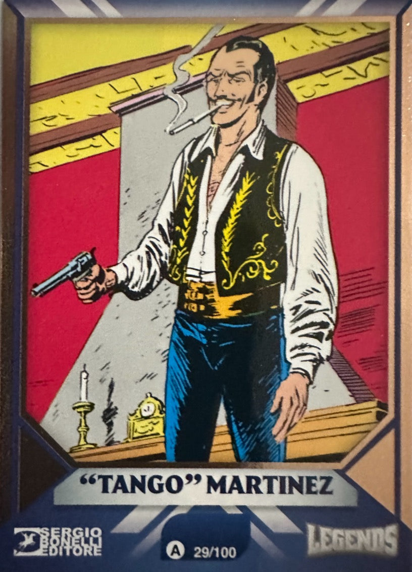 Sergio Bonelli Legends Gedis Mancolista Card Bronzo - Scegli da 1 a 100