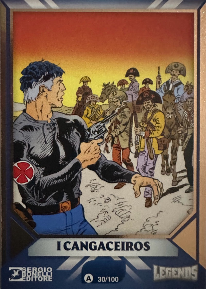 Sergio Bonelli Legends Gedis Mancolista Card Bronzo - Scegli da 1 a 100