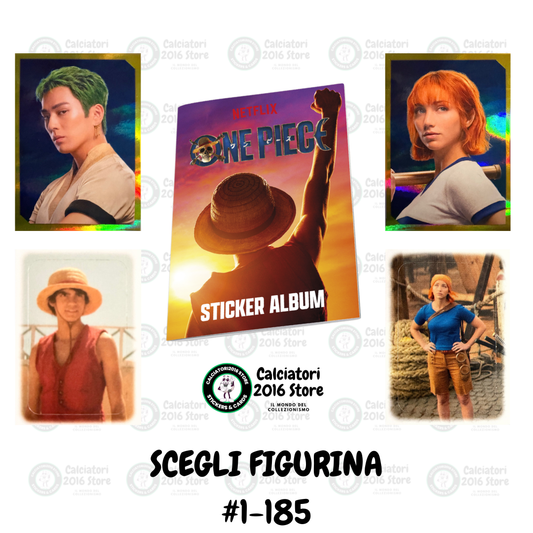 One Piece Diramix Netflix 2026 - Scegli figurine da 1 a 185