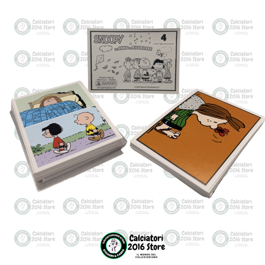 Peanuts Panini 2026 - Lotto 95 figurine diverse