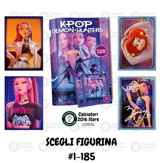 K-Pop Demon Hunters Diramix - Scegli figurine 1-190 A-F