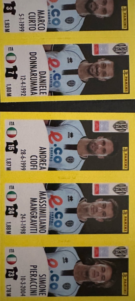 Calciatori Panini 2024/25 mancolista - Scegli figurina da 501 a 600